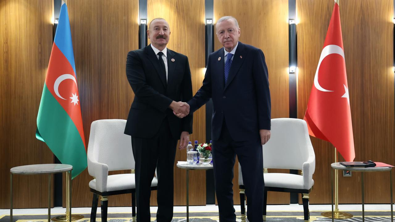 Cumhurbaşkanı Erdoğan Kırgızistan'da